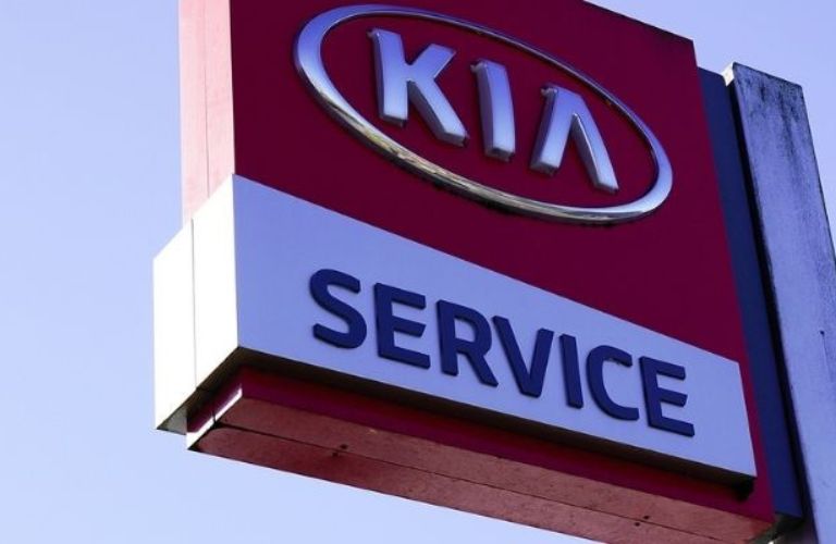Kia Service board