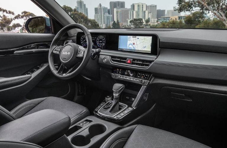 2026 Kia Seltos interior front dash