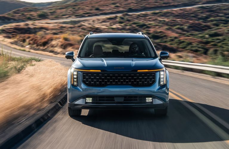 2026 Kia carnival MPV exterior front view