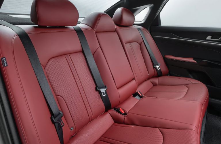 rear seat of the 2026 Kia K5