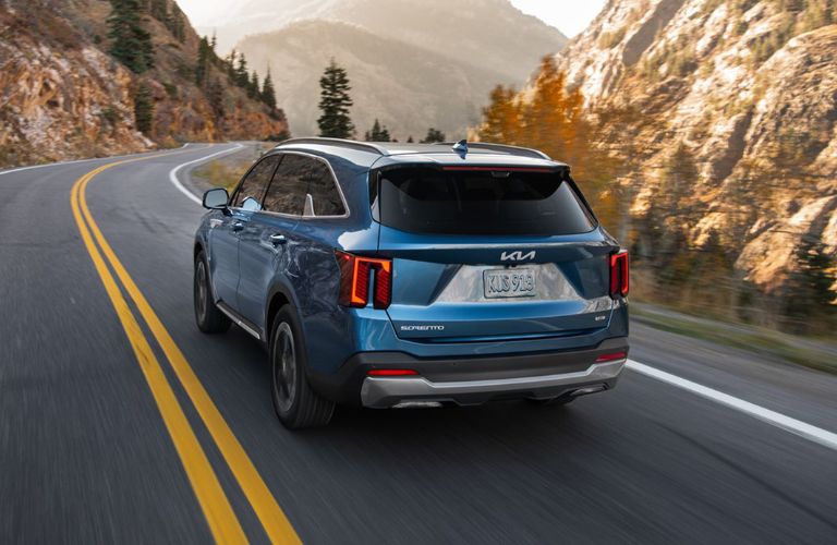 rear view of the 2025 Kia Sorento Hybrid