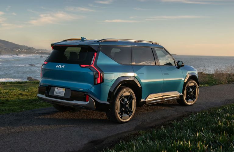 rear and side view of the 2026 Kia EV9