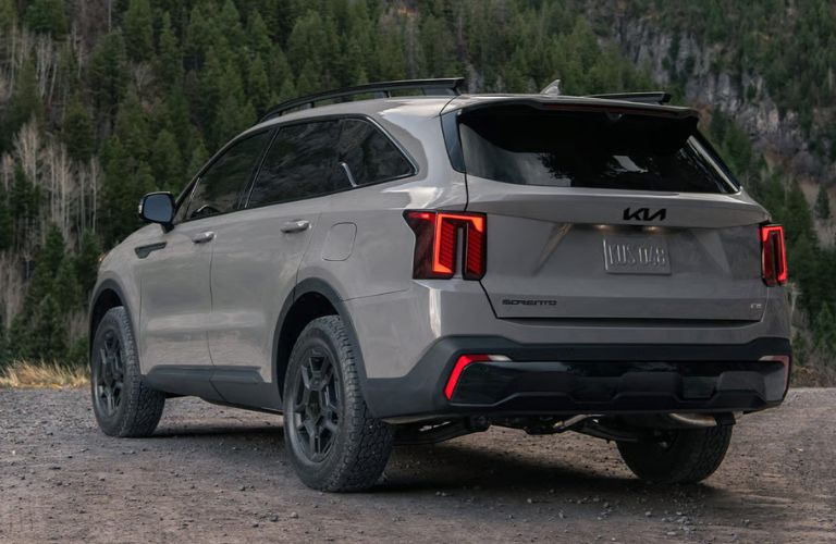 2026 Kia Sorento side and back view