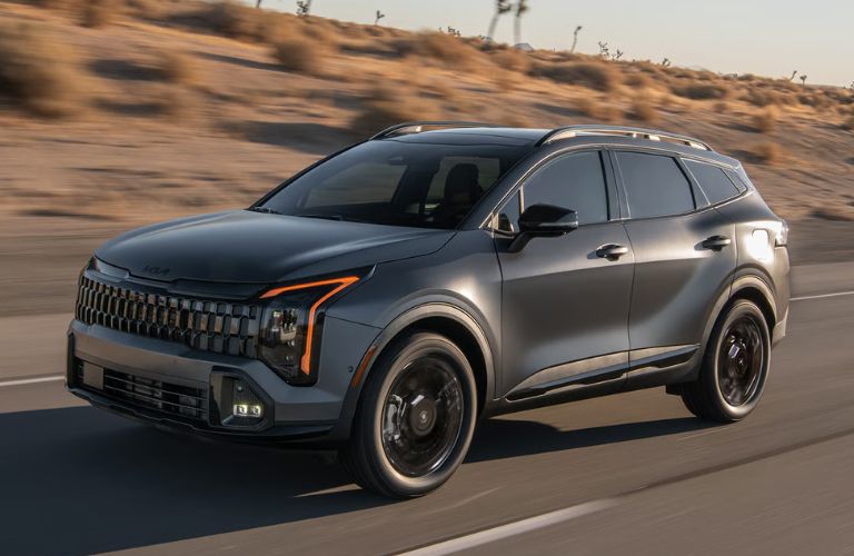 2026 Kia Sportage Plug-In Hybrid front and side view