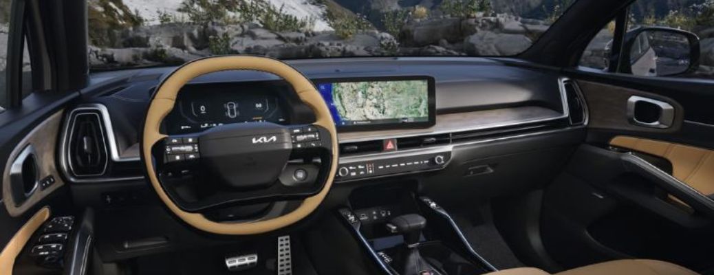 2026 Kia Sorento front interior