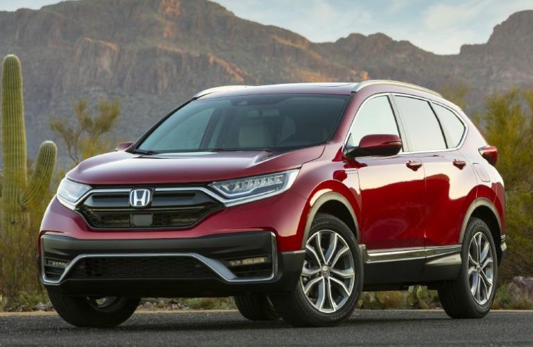 2021 Honda CR-V front and side view