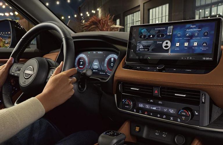 2024 Nissan Rogue center console