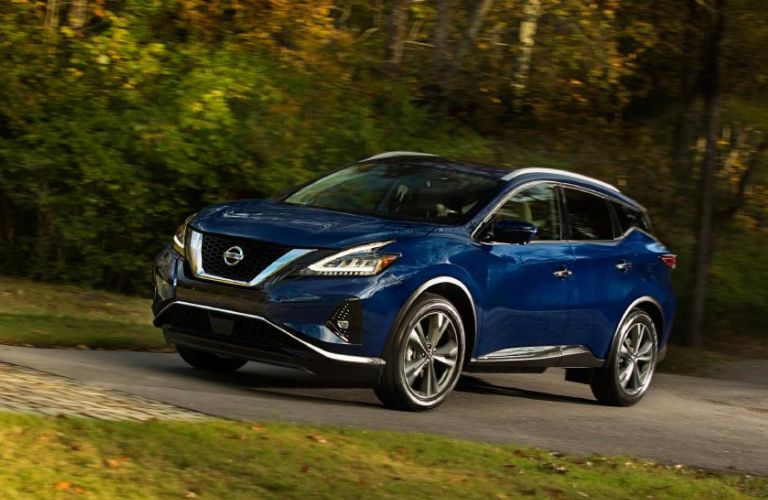 2021 Nissan Murano front and side view