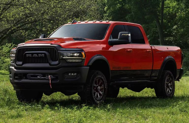 2024 RAM 2500 front and side view