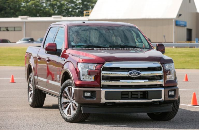 2016 F-150 side and front view