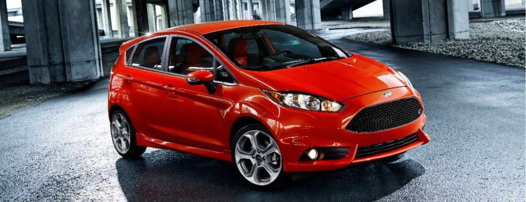 2016 Ford Fiesta side view