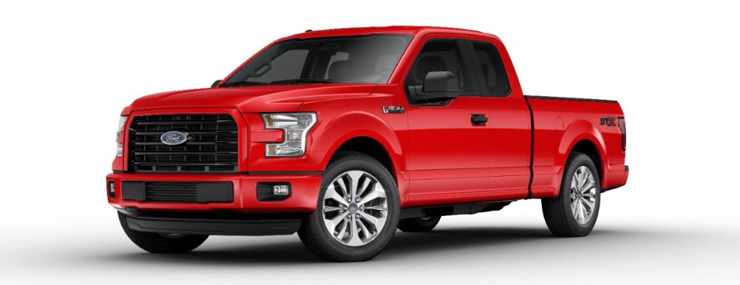 2017 Ford F-150 side view