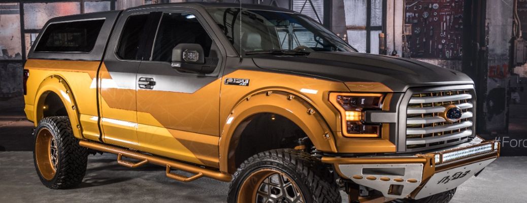 2016 Ford F-150 XLT SuperCab side view
