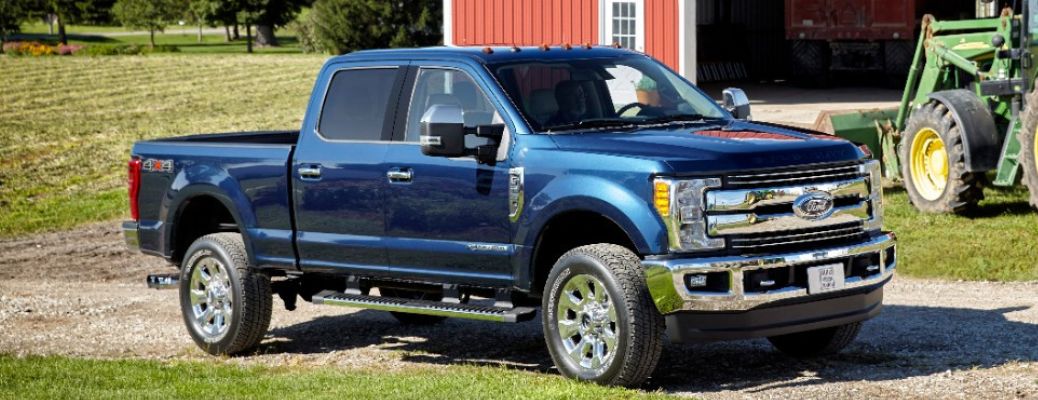 2017 Ford F-250 Lariat side view