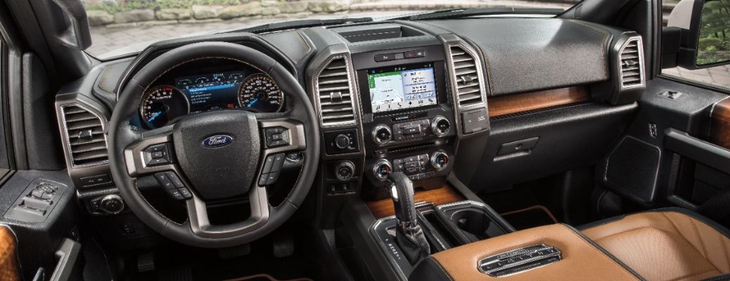 2016 Ford F-150 Limited front interior