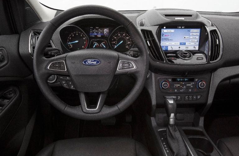 2017 Ford Escape steering and dashboard