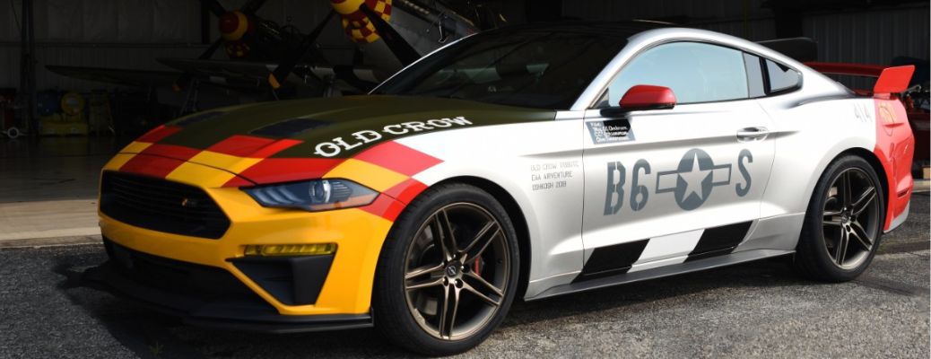 'Old Crow' Mustang GT side view