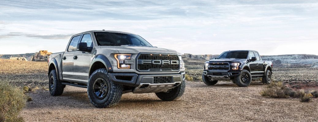 Two 2017 Ford F-150 Raptor