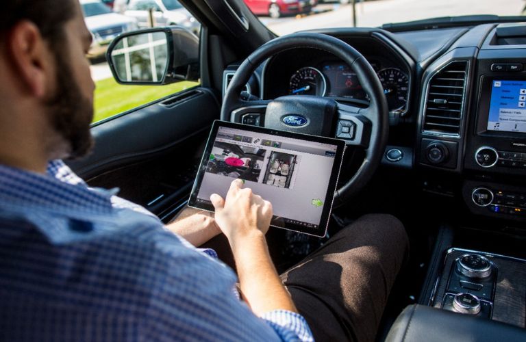 A man using B&O PLAY® sound system