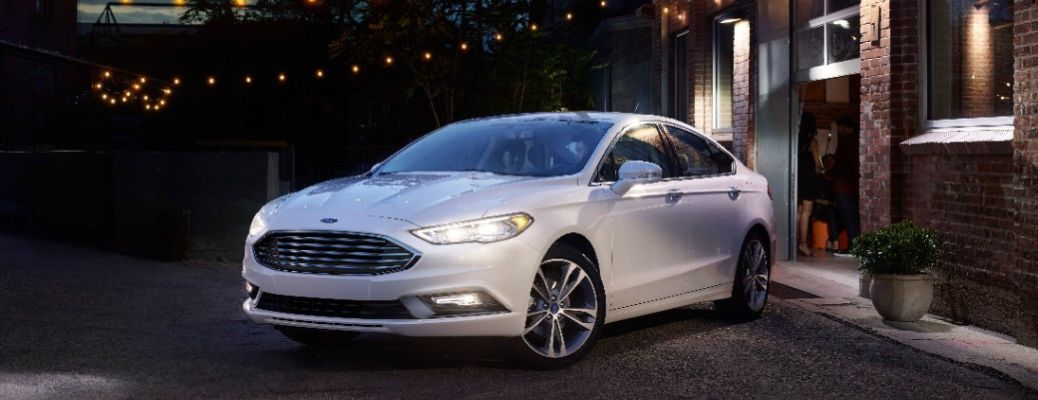 2017 Ford Fusion front and side view