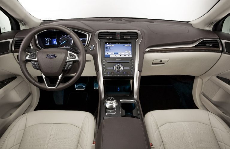2017 Ford Fusion front interior