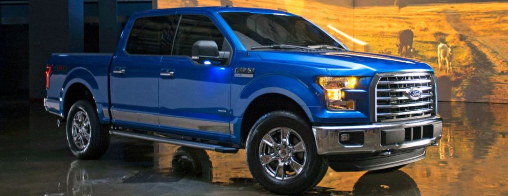 2016 Ford F-150 side view