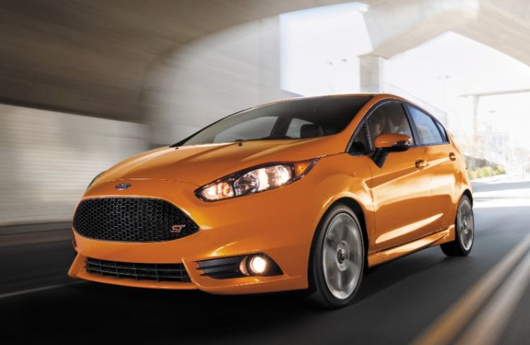 2017 Ford Fiesta front and side view