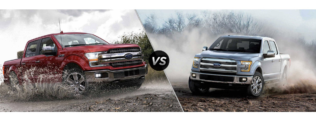 2018 Ford F-150 vs 2017 Ford F-150