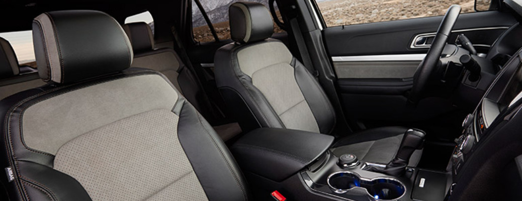 2017 Ford Explorer seating side view
