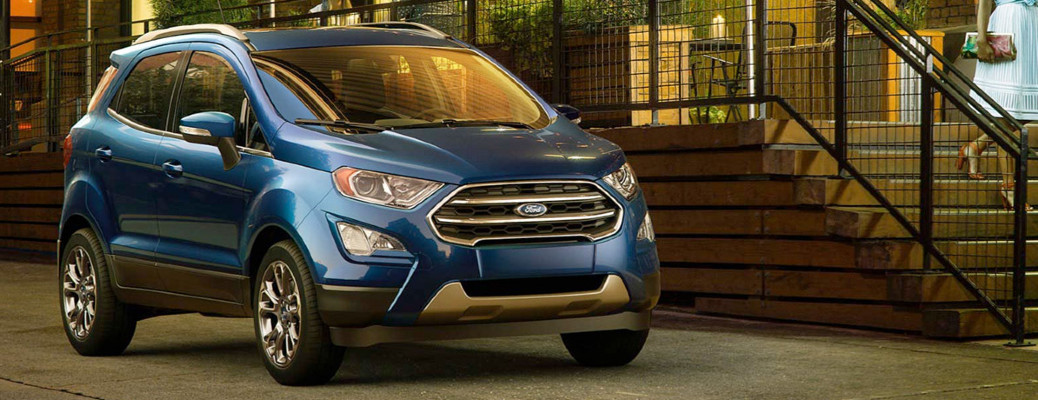 2018 Ford EcoSport model front view