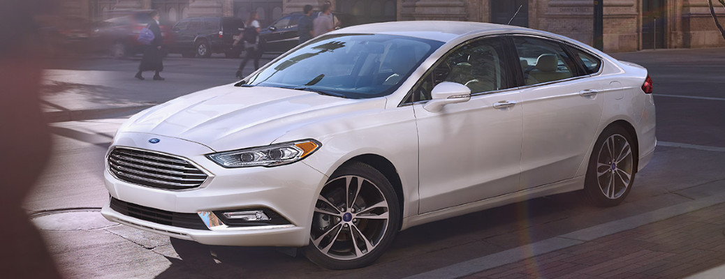 2017 Ford Fusion car parked