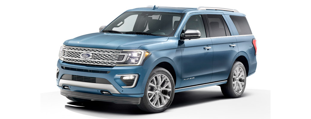 2018 Ford Expedition on white