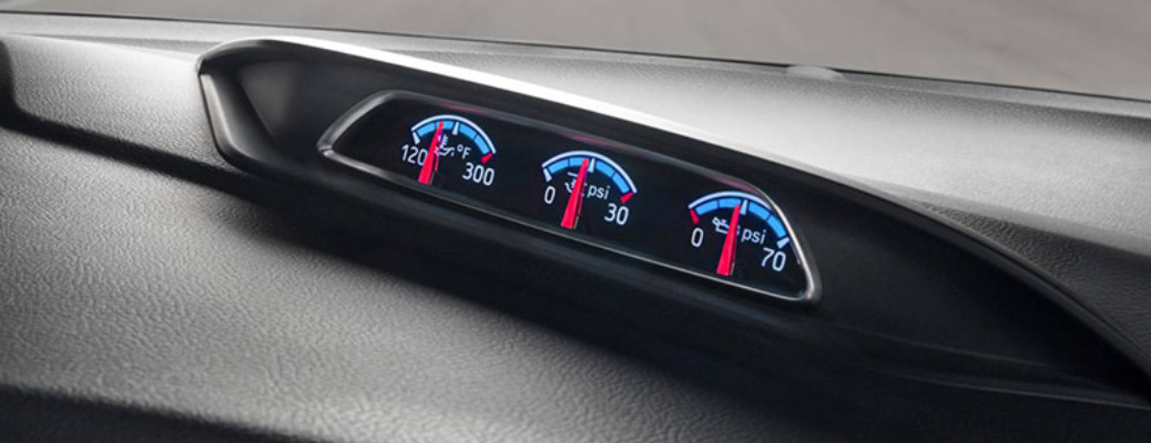 2018 Ford Focus RS instrument panel