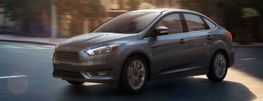 2018 Ford Focus side and front exterior view