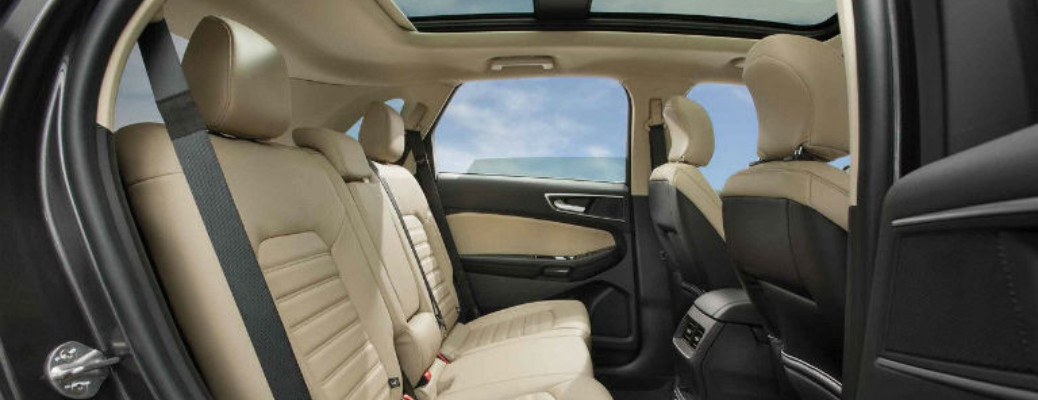2018 Ford Edge rear seats side view