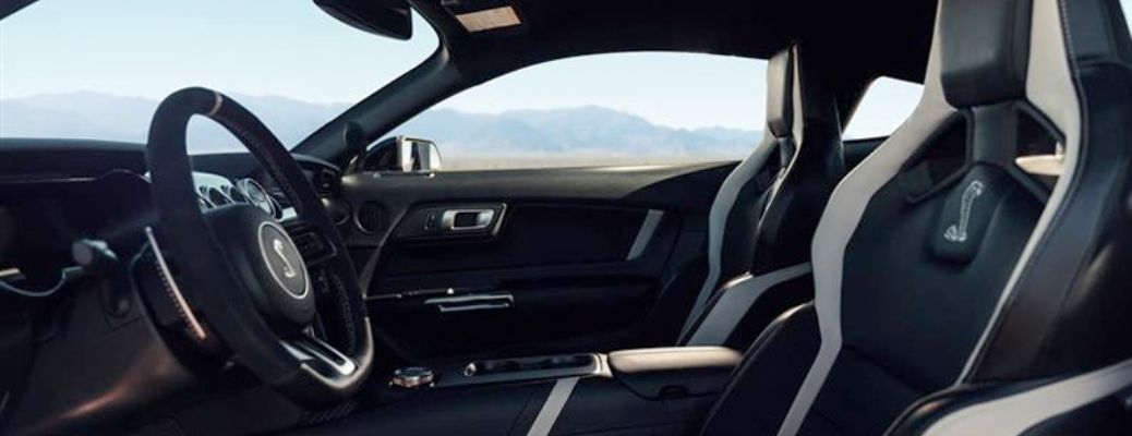 2020 Ford Mustang GT500 front seats side view