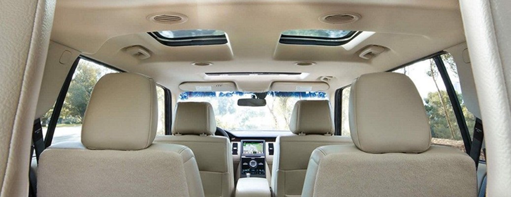 2019 Ford Flex seating view from rear