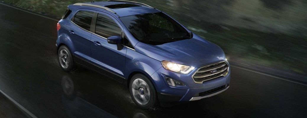 What are your customization options on the 2019 Ford EcoSport?