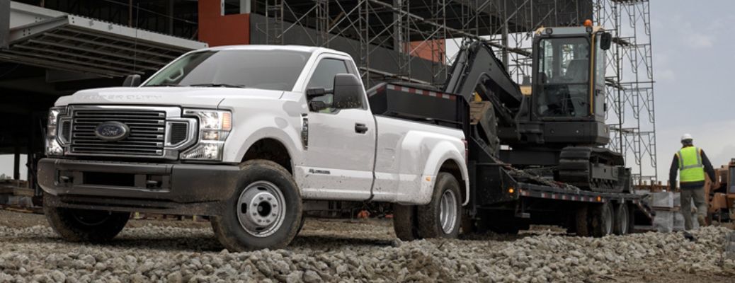2020 Ford Super Duty truck towing