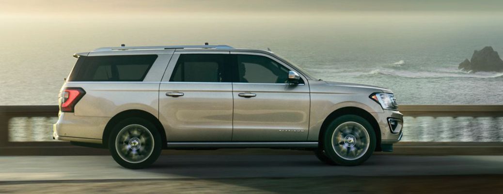 2020 Ford Expedition side view by water
