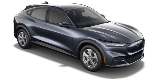 2021 Ford Mustang Mach-E infinite blue metallic tinted clearcoat