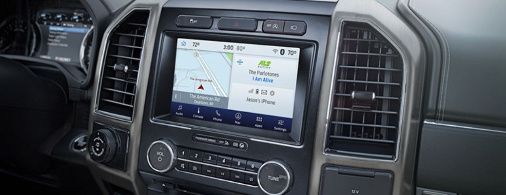 2020 Ford Expedition touchscreen display