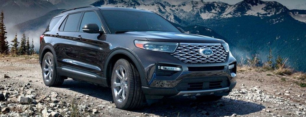 2020 Ford Explorer SUV front view