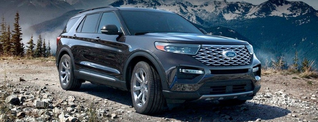 2020 Ford Explorer SUV front view