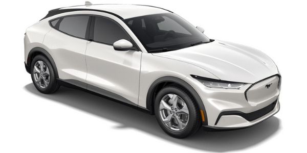 2021 Ford Mustang Mach-E Star White Metallic Tri-Coat