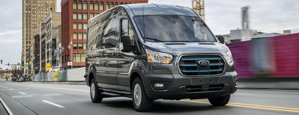2022 Ford E-Transit front view