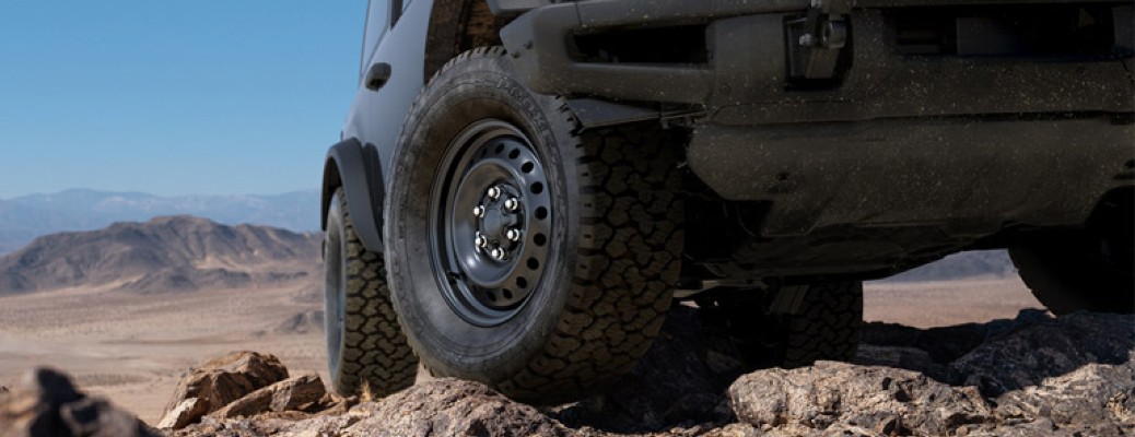 2021 Ford Bronco Black Diamond wheels and tires