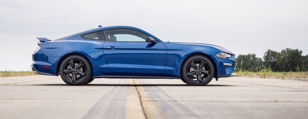 2022 Ford Mustang Stealth Edition side view