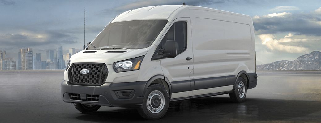 2022 Ford Transit Cargo Van side view