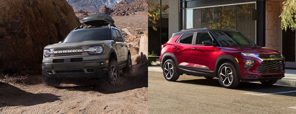 2022 Ford Bronco Sport vs 2022 Chevrolet Trailblazer